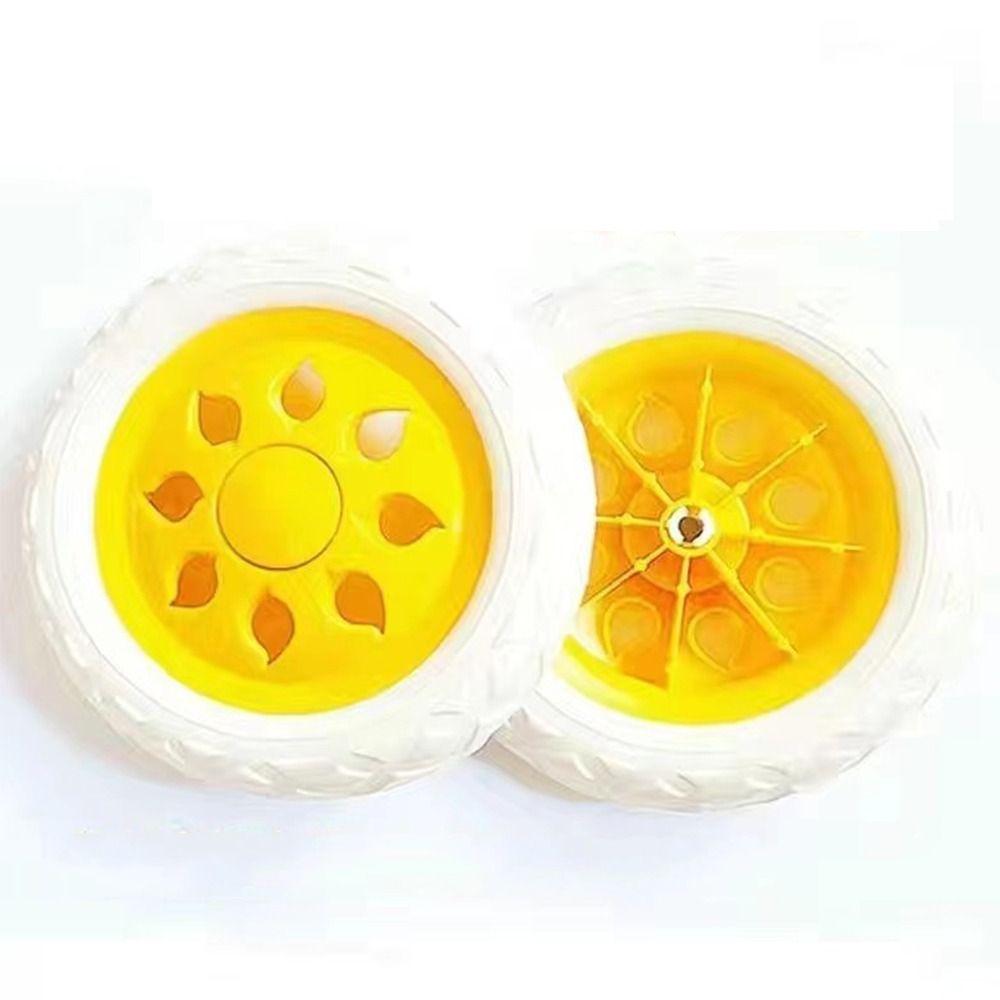 2 Stück EVA Einkaufswagenräder 6,3 Zoll Rollstuhlrolle Mode Reise-Trolleyrolle