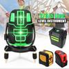 2 Line/3 Line/5 Line 5 Cross Lines Laser Level Self-Leveling 360° Rotary Laser Measuring Tool Set Indoor/Outdoor New