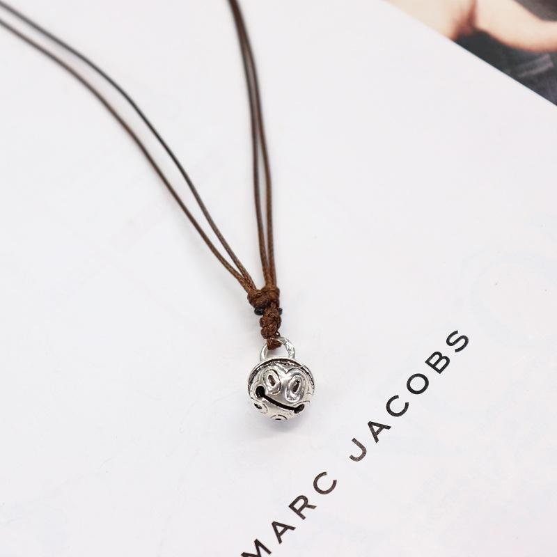 Retro Small Fresh Mori Minimalist Necklace, Ethnic Style Antler Pendant, Couple Versatile Long Sweater Chain Accessories