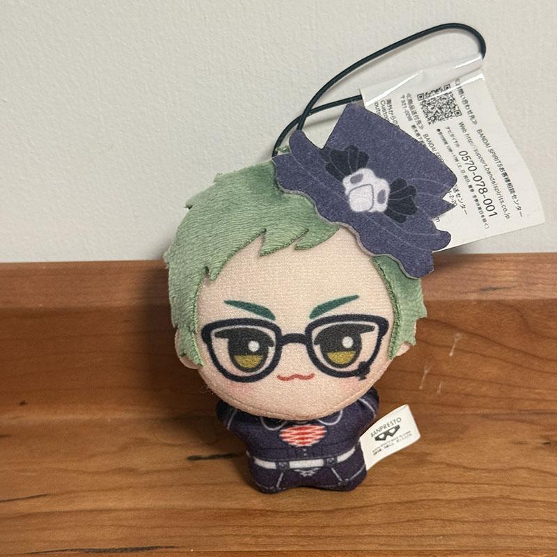 New 10cm Riddle Room Nunu Azul Malleus IDIA Soft Stuffed Dolls Pendant Twisted Wonderland Plush Toy Peluche