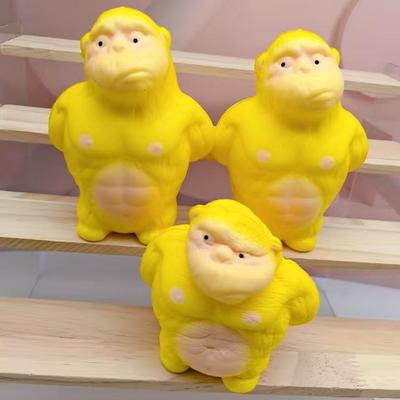 Mr. Huang Gorilla Stress Relief Slow Rebound Cute Office Ornament Gift
