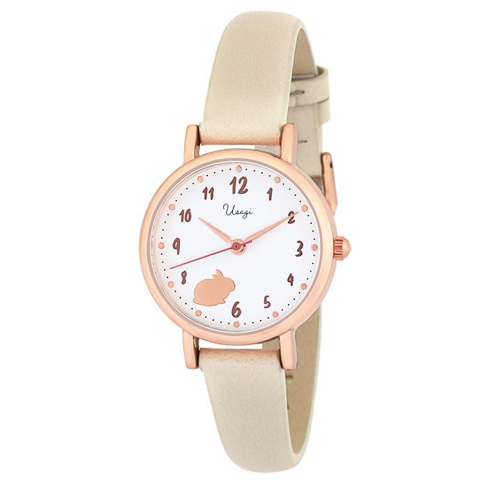 

Sun Flame J-Axis Rabbit Animal Icon Watch CF3A0018-BE Women s Beige