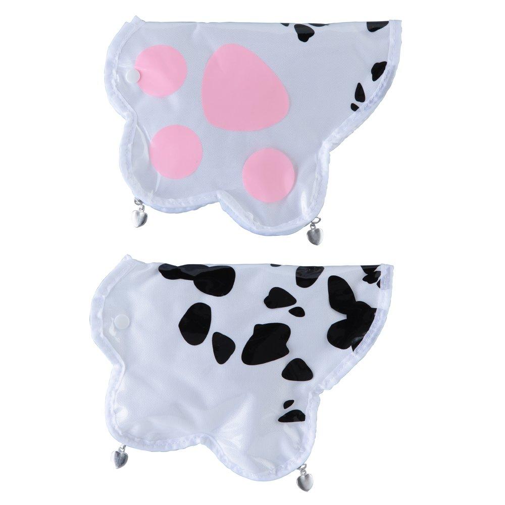 

Kawazumi Manufacturing Steering Wheel Cover Nyan Glove Dalmatian KW-630DR