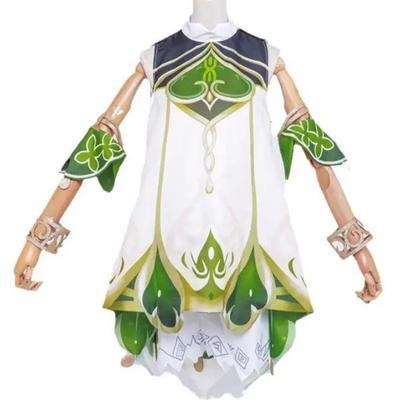 Genshin Impact cos spot trawiasty bóg naxida cosplay pełny zestaw małego pomyślnego trawiasty król kostium ubrania do odgrywania ról