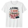 Funny Nap T-Shirt Vintage Distressed Slogan Sleep Lover Birthday Gift