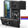 Slide Lens Armor Funda for Motorola Moto Edge 60 Fusion Case Magnetic Rotate Ring Stand Cover for Motorola Edge 60 Fusion Case