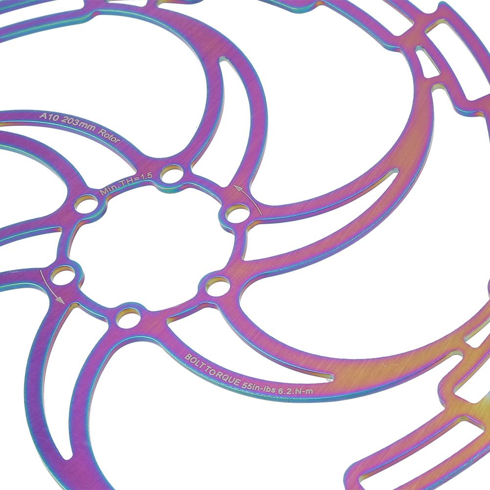 Edelstahl Galvanisierte Farbe Schillernd Hohl Ultraleicht Fahrrad Scheibenbremse Fahrrad