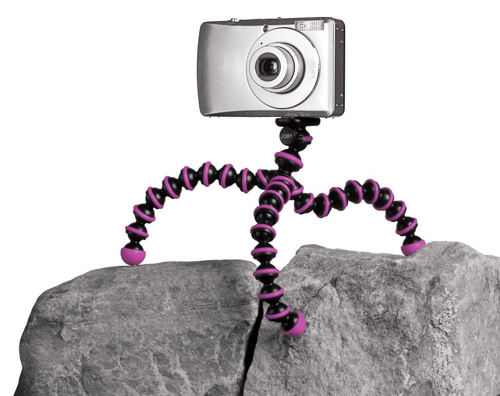 JOBY Mini Tripod Gorillapod Original Pink 012380 Black/Fuchsia