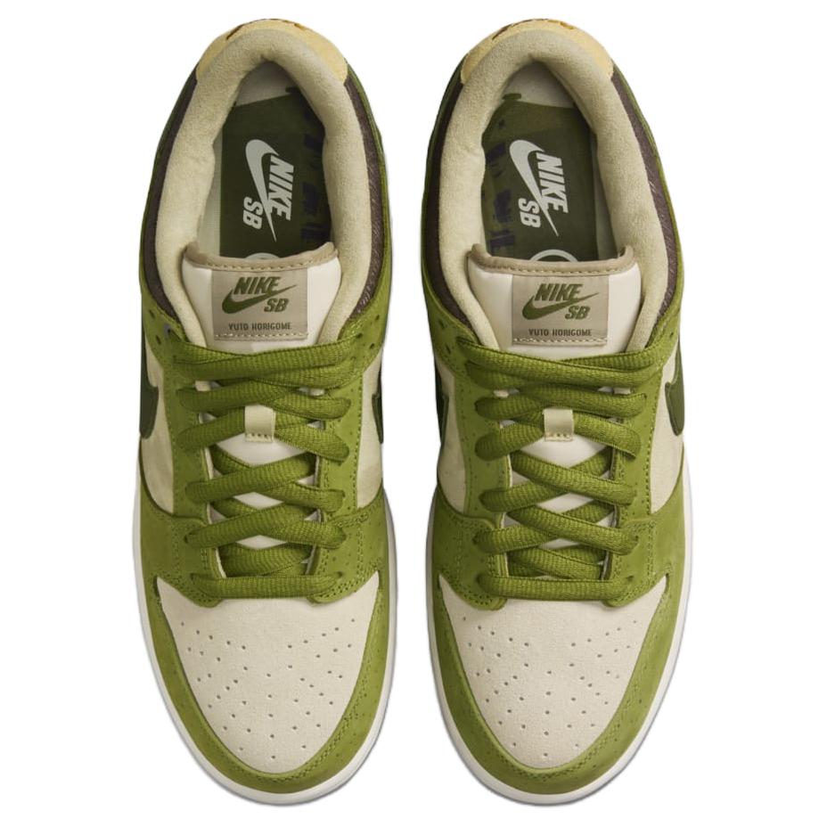 Yuto Horigome x Nike Dunk Low SB Matcha Vyriški sportbačiai Žaliasis šparagas Legiono žalia HF8022-300