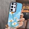 Daisy Flowers Aesthetics Soft Phone Case for Samsung A17 A16 A15 A14 A13 A57 A56 A55 A54 A53 A37 A36 A35 A34 A33 A26 A25 A24 A23