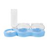 Double Bowl Automatic Pet Feeder Water Dispenser Cat Basin Dog Bowl Cat Bowl Cat Supplies Water Dispenser