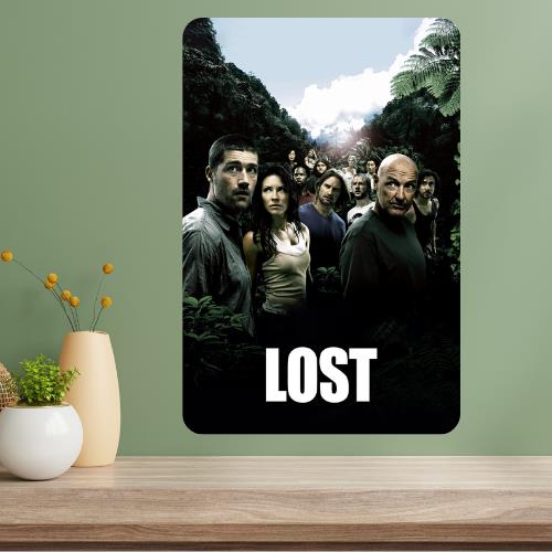 Lost TV Show Metal Poster Sign 20x30cm（7.8x11.8inch）