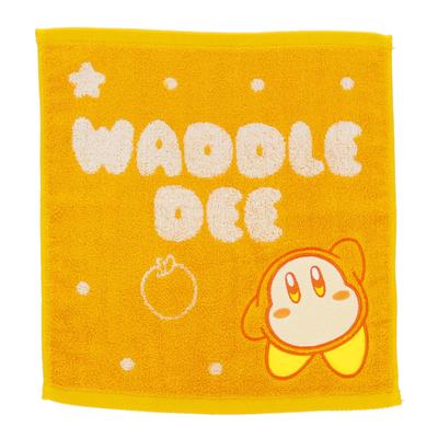 Marushin Hand Nintendo Cosmic Antibacterial and Perfect 4585019300 Towel, Kirby's Orange, 100% Cotton, Deodorizing, Gift,