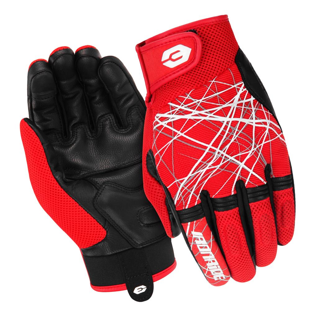 Gants de Moto Motocross Course de Moto Antidérapants Écran Tactile Gants à Doigts Entiers Été Respirants et Anti-Chute