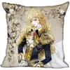 Anime The Rose of Versailles Pillow Cover Bedroom Home Office Decorative Pillowcase Square Zipper Pillow Cases Eco-Friendly 0406