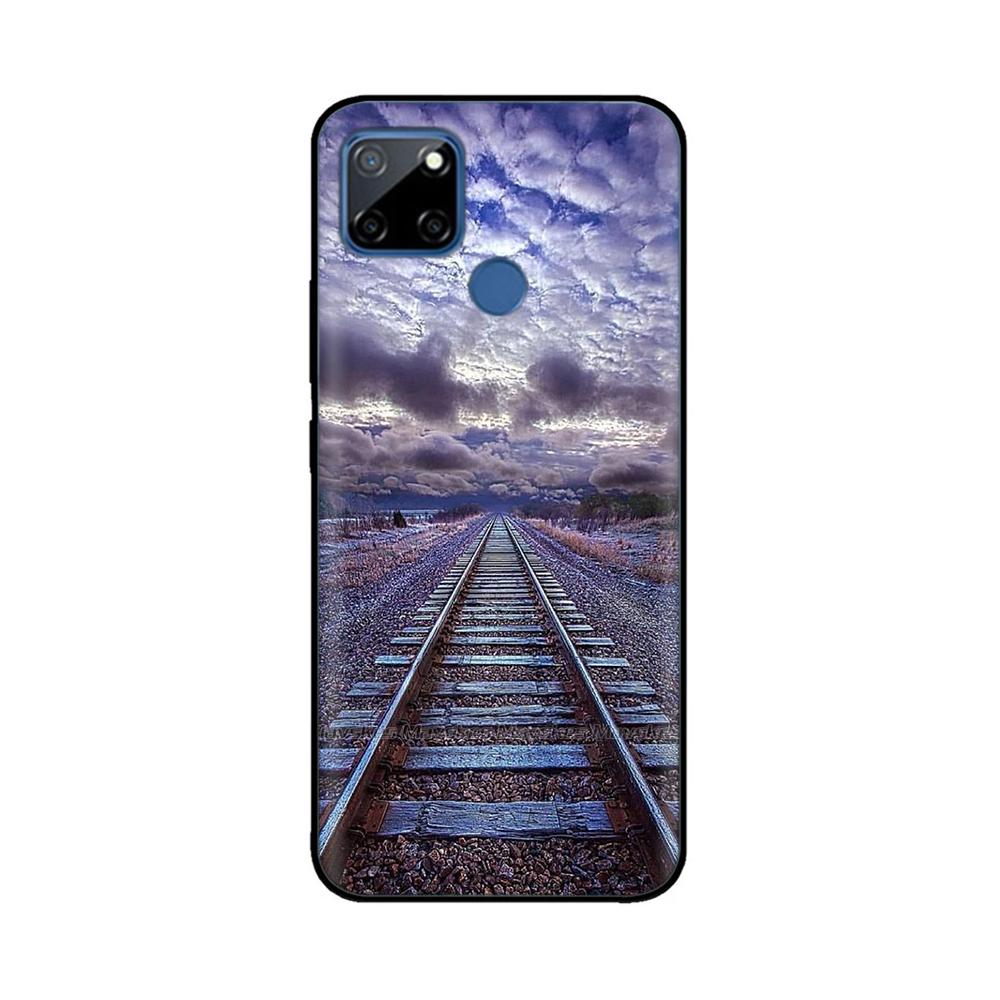 Case For Realme C12 C25 C25s Realme 7i Global Case Cute Soft Silicone TPU Back Cover Realme7i RMX2193 Protective Coque Fundas