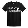 KISS MY ASPERGERS T-Shirt Weihnachten Geburtstag Lippen Autismus Autistische Aufklärung Top T-Shirt