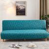 3D Embossed Jacquard Thick Sofa Cover Luxury Stretch Armless All-Cover Sofa Bed Dust Cover High-End Anti Scratch Couch Cover