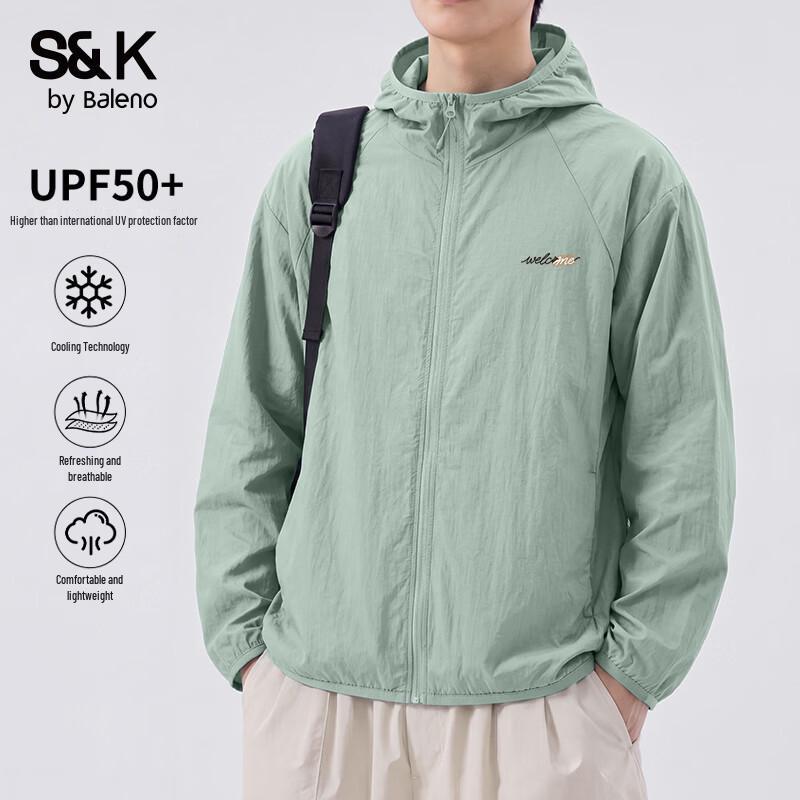 Baleno Men s Ice Silk Sun Protection Hoodie 3XL