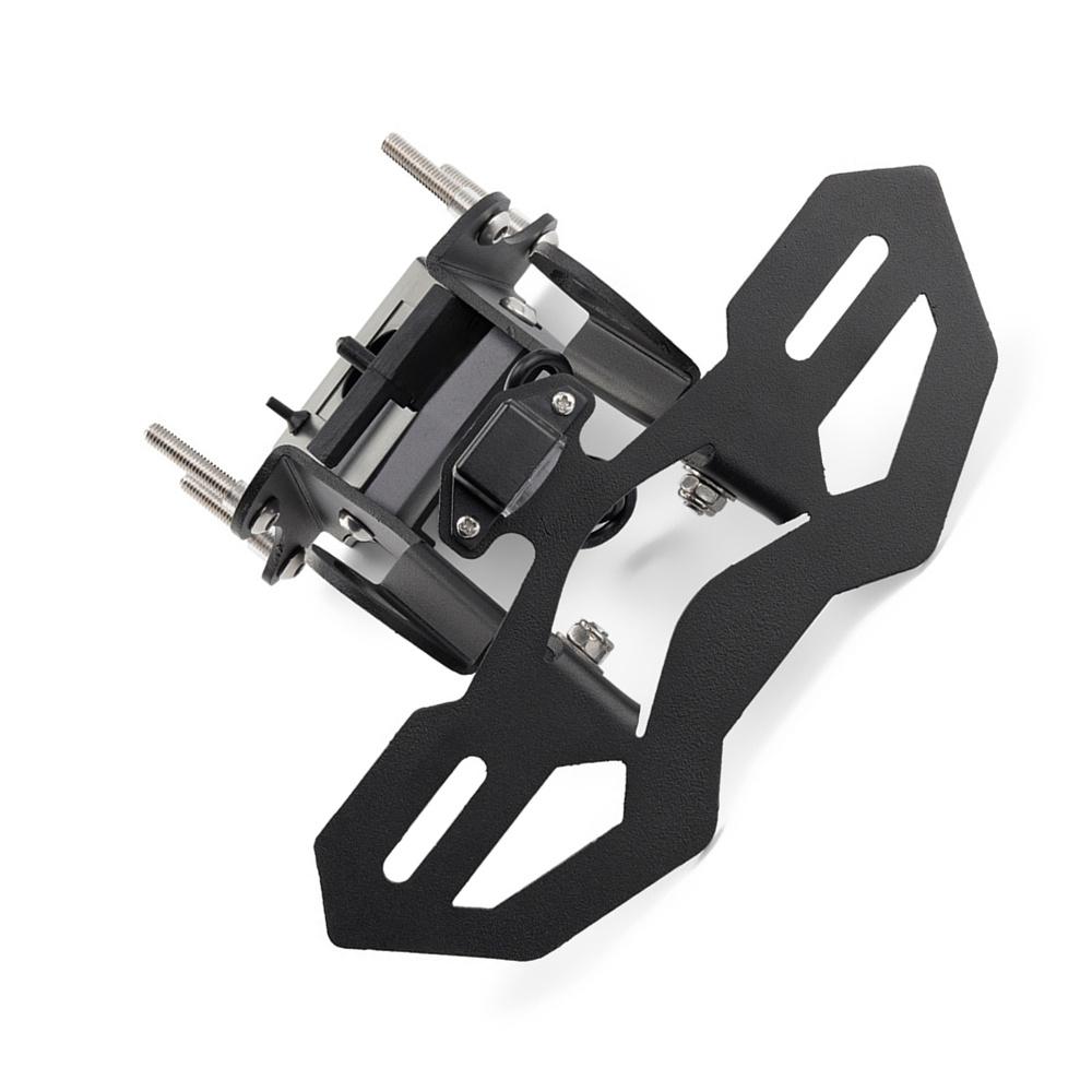 Rear Tail Tidy License Number Plate Holder Bracket with LED Light For Yamaha MT-