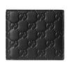 Gucci GG Emblem Lommebog Med GG Præget Mønster Herre lommebog Sort 850175-AAFDV-1000