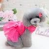 Small Dog Dress Fashion Pet Dog Bubble Dress Dog Cute Summer Skirt