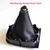 5/6 Speed Stick Gear Shift Knob With Leather Boot Collar Case For Volkswagen VW Golf 5 V MK5 MK6 Jetta 2005-2014 Car Stying