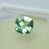 4.55 Ct Bluish Green Sapphire Natural Square Cushion Certified Gemstone