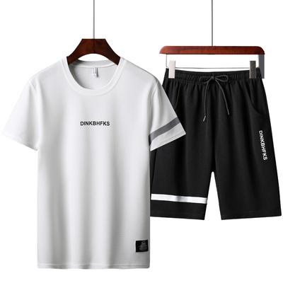 Casual Männer Sets Sommer Herren Trainingsanzug Männlichen Sport Anzug Lauf fitness Zwei stück set