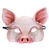 1ks Plesová maska Prase Poloviční obličej Párty maska Na Halloween Festival Jevištní představení