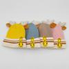 Autumn and Winter Children's Knitted Hat with Thick Velvet Cartoon Warm Hoodie Super Cute Baby Boys and Girls Pure Cotton Hat