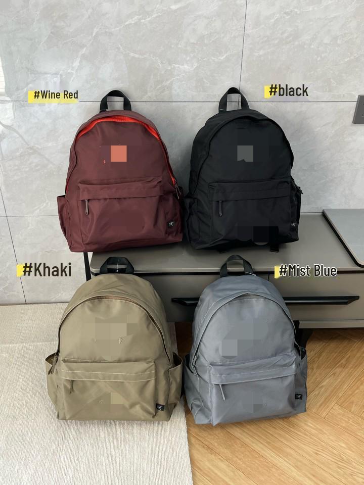 

Large Capacity Unisex School Backpack - Stylish and Casual Design for Women and Men Khaki