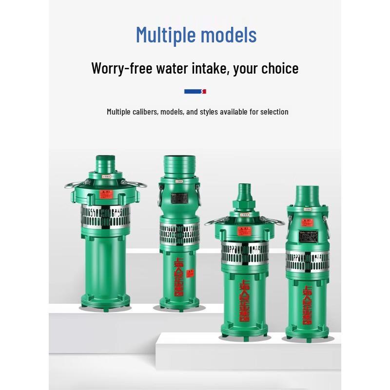 High-Lift 380V Oil-Immersed Submersible Pump for Irrigation
