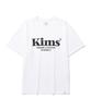 Kimseupeulesikoteunmakes (Unisex) Kims Bam Logo Tee White(Black)