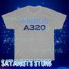 New Airbus Air Bus Aerospace Aviation Men's Grey T-shirt Funny Size S To 5XL