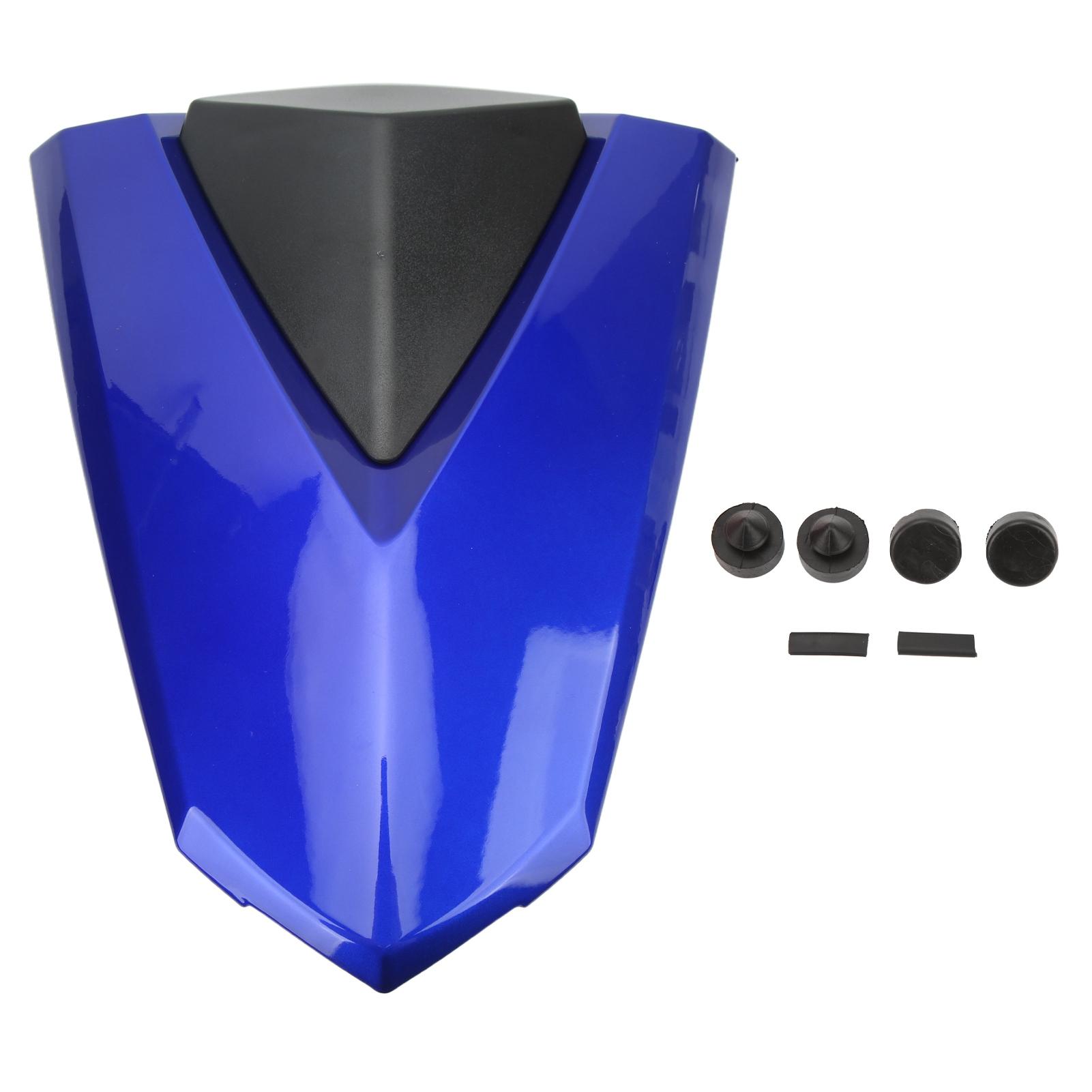 

Rear Seat Cover Cowl Tail Passenger Back Seat Fairing Cover for YZF R25 R3 MT‑25 MT‑03 2013‑2022 синій