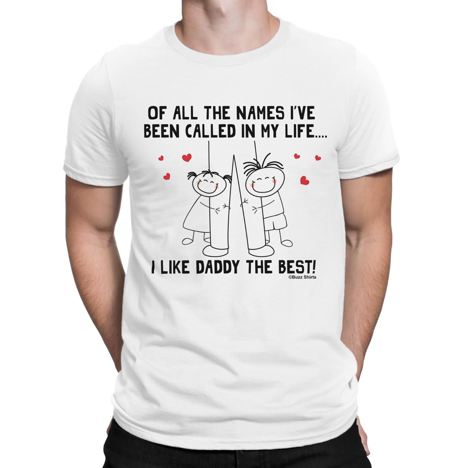Mens Dad T-Shirt Mens Womens Tees Top All The Names Ive Been I Called Like DADDY The BEST Christmas L