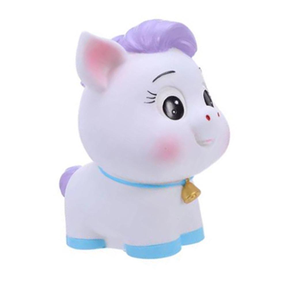 

Unbreakable Animal Piggy Bank Cute Coin Saving Box Durable Piggy Money Box Desktop Decor белый