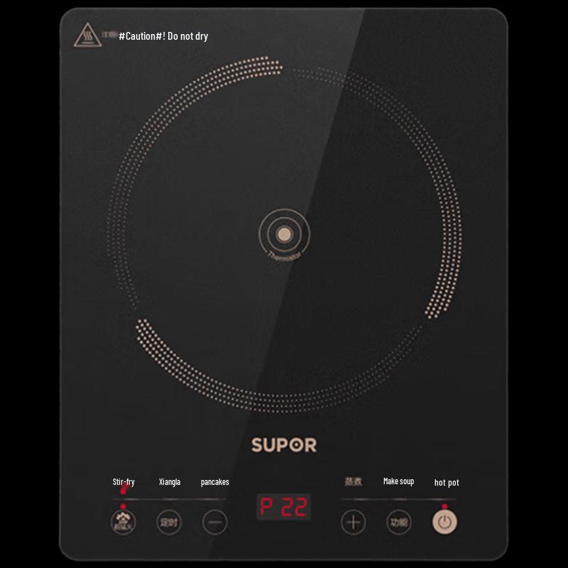 SUPOR 2200W Touch Control Induction Cooktop CN plug (adapter included)