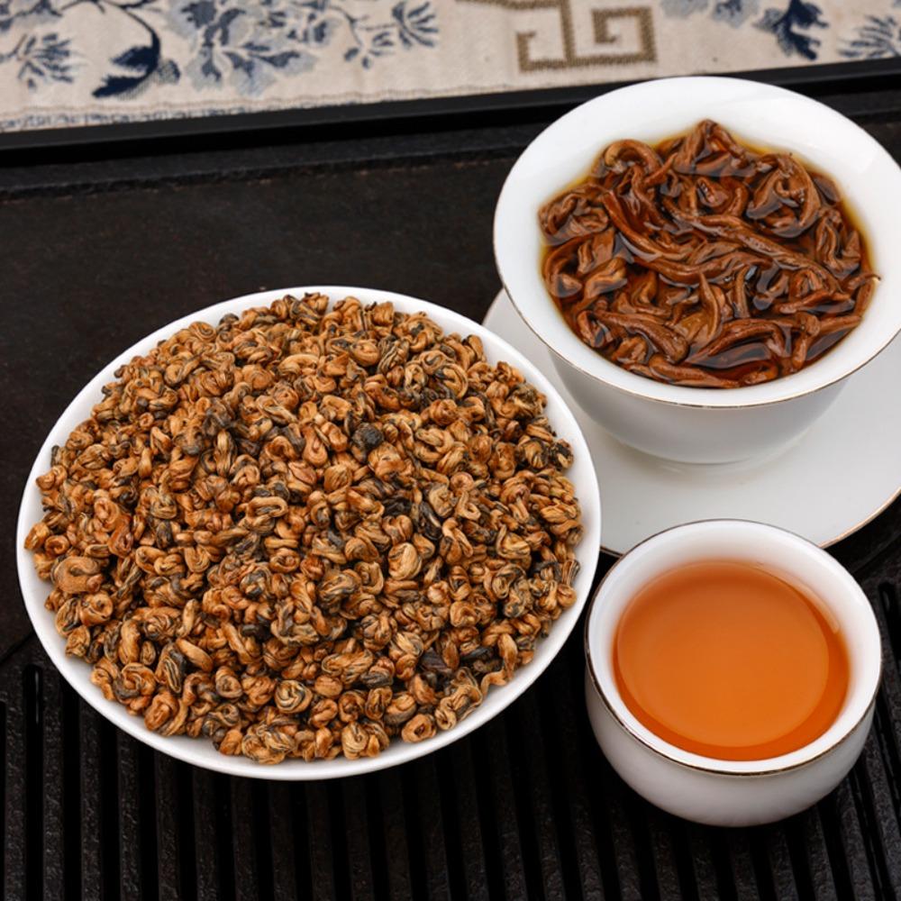 Yunnan Fengqing tea, black tea wholesale ancient tree self-sold tea, gift box gift New Year's goods big golden needle Dianhong tea