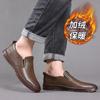 Leather shoes men's summer new casual men's shoes soft sole soft surface non-slip driving