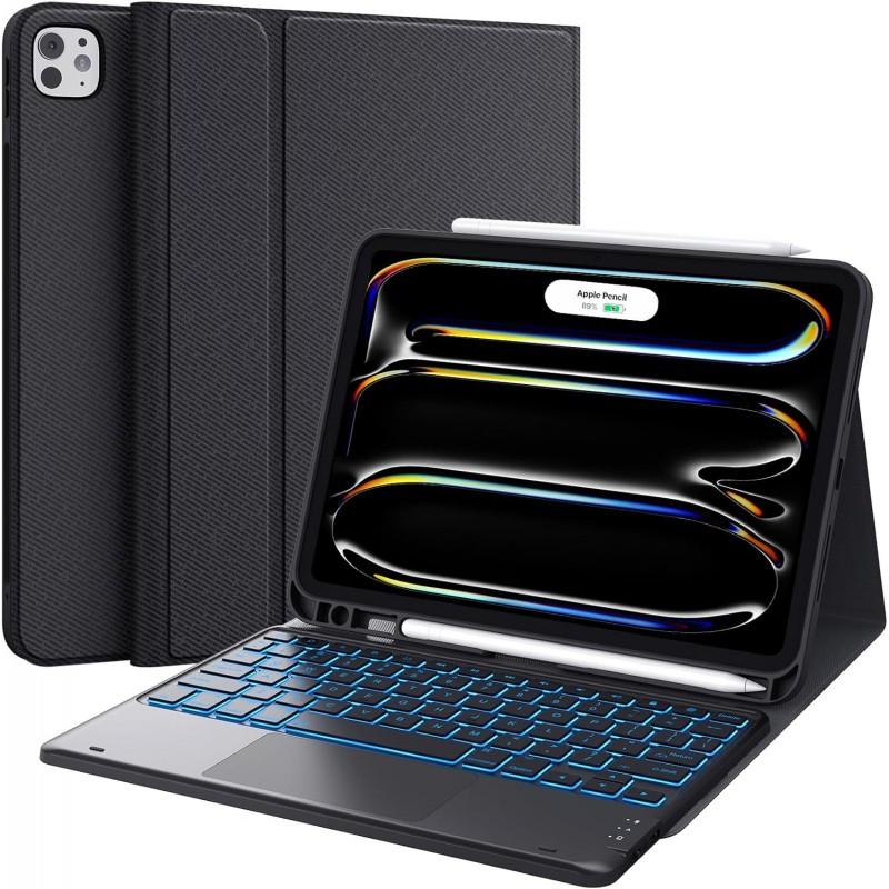 Magnetic Touch Bluetooth Keyboard Case IPad Pro 13 Inch M4 M5