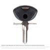 BMW Motorcycle Key Blank for C1, C600, C650GT Pedals - Chip Compatible