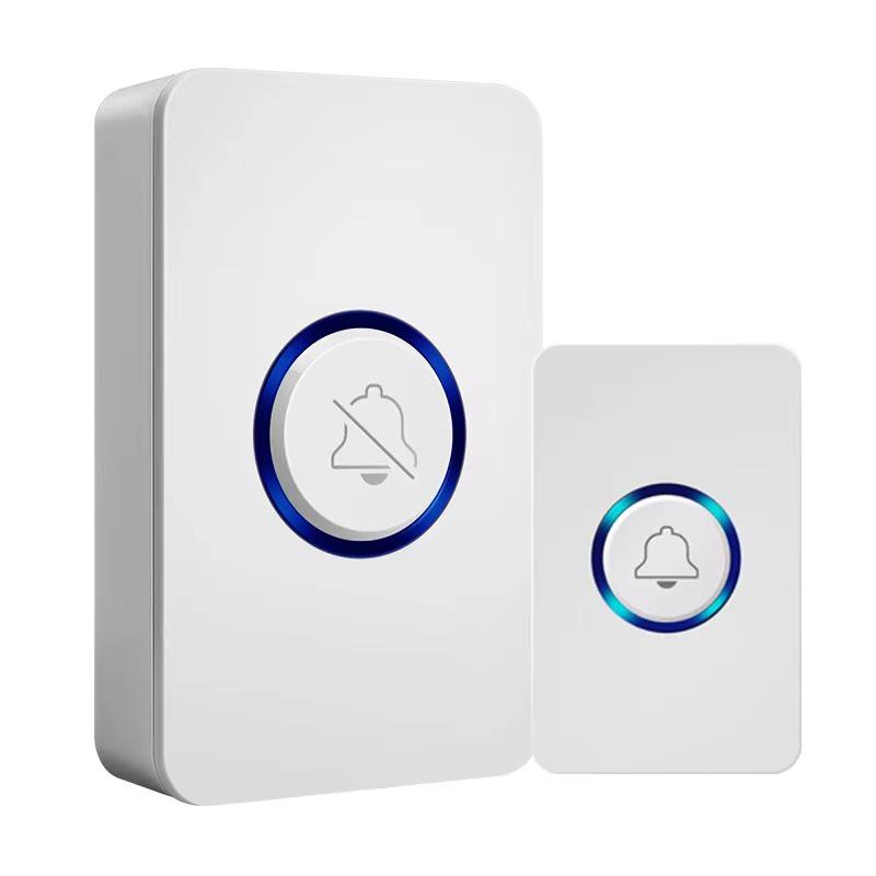Elderly-Friendly Wireless Doorbell: Adhesive, Long-Range, High-Volume Smart Music Chime