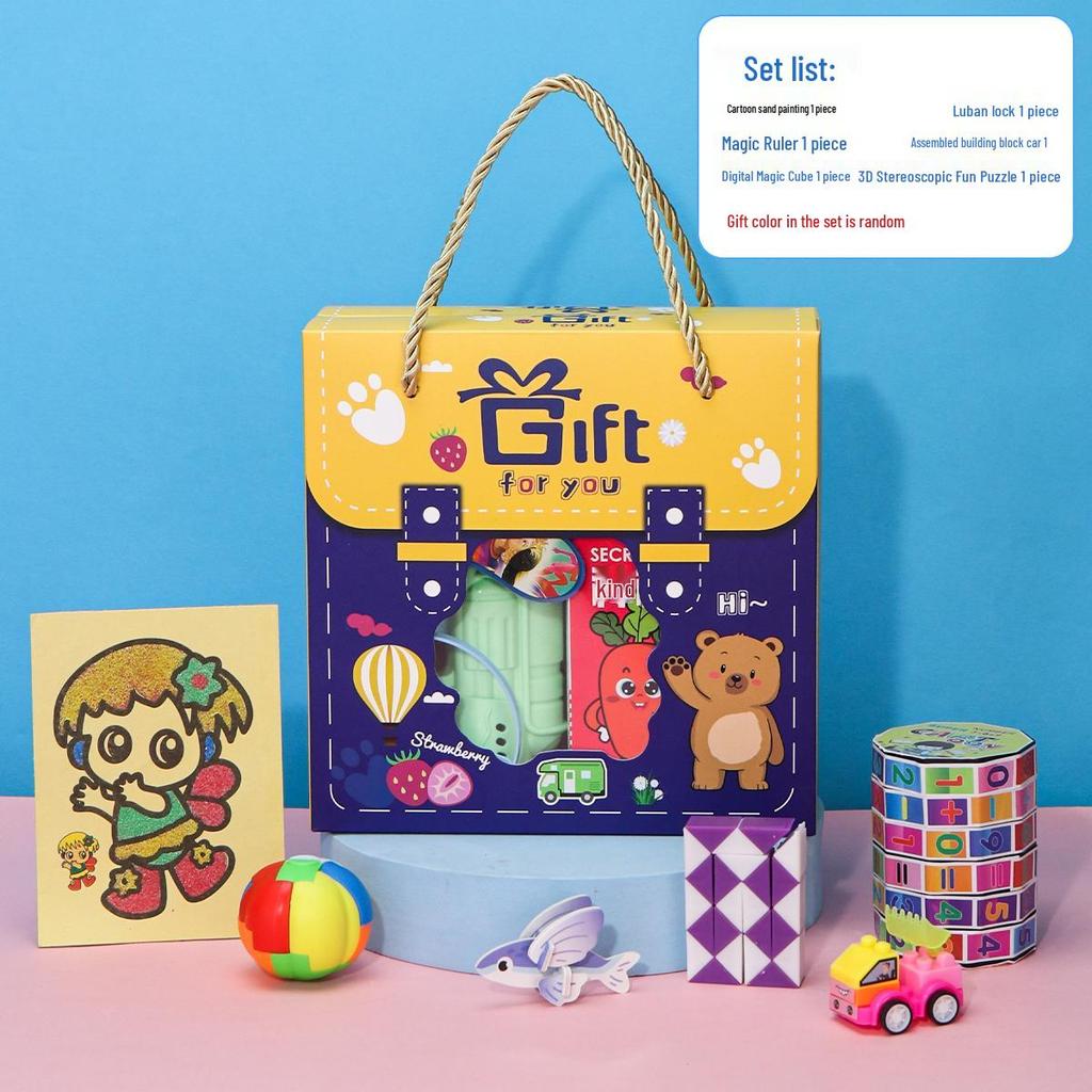 Back-to-School Gift Box: Ideal for Boys & Girls, Birthday Favors, Sharing Gifts, Rewards, Kindergarten & Primary School Students