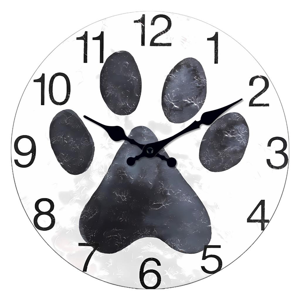 12 Inch Vintage Wooden Clock Coffee Shop Bar Living Room Bedroom Silent Wall Clock Home Decoration Quartz Clock Holiday Gift
