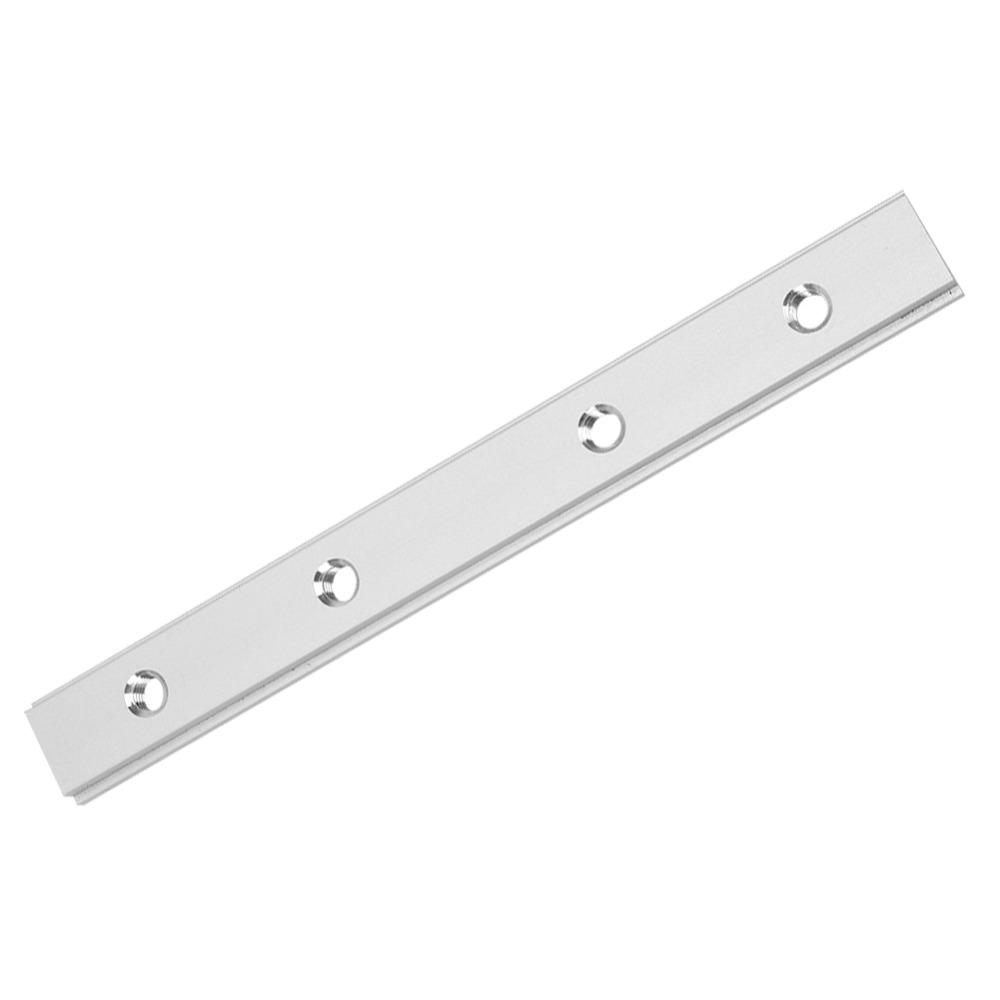 200mm Length Miter Bar Slider Aluminum Alloy M8 Threads T Slot Miter Track 23mm Width 7.8mm Thickness Table Saw Gauge Rod