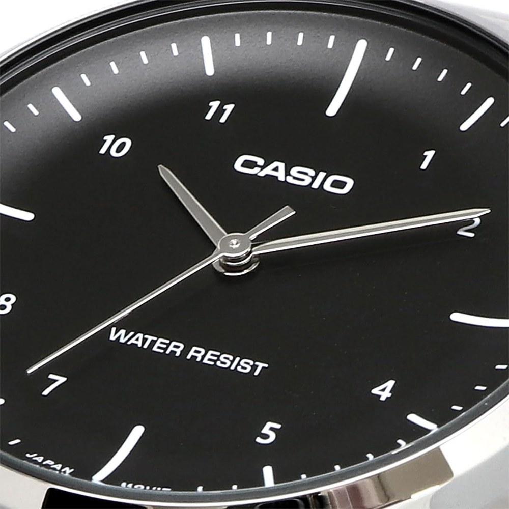 Casio Analog Quartz Ladies Wristwatch LTP-VT03D-1B Black Metal Band