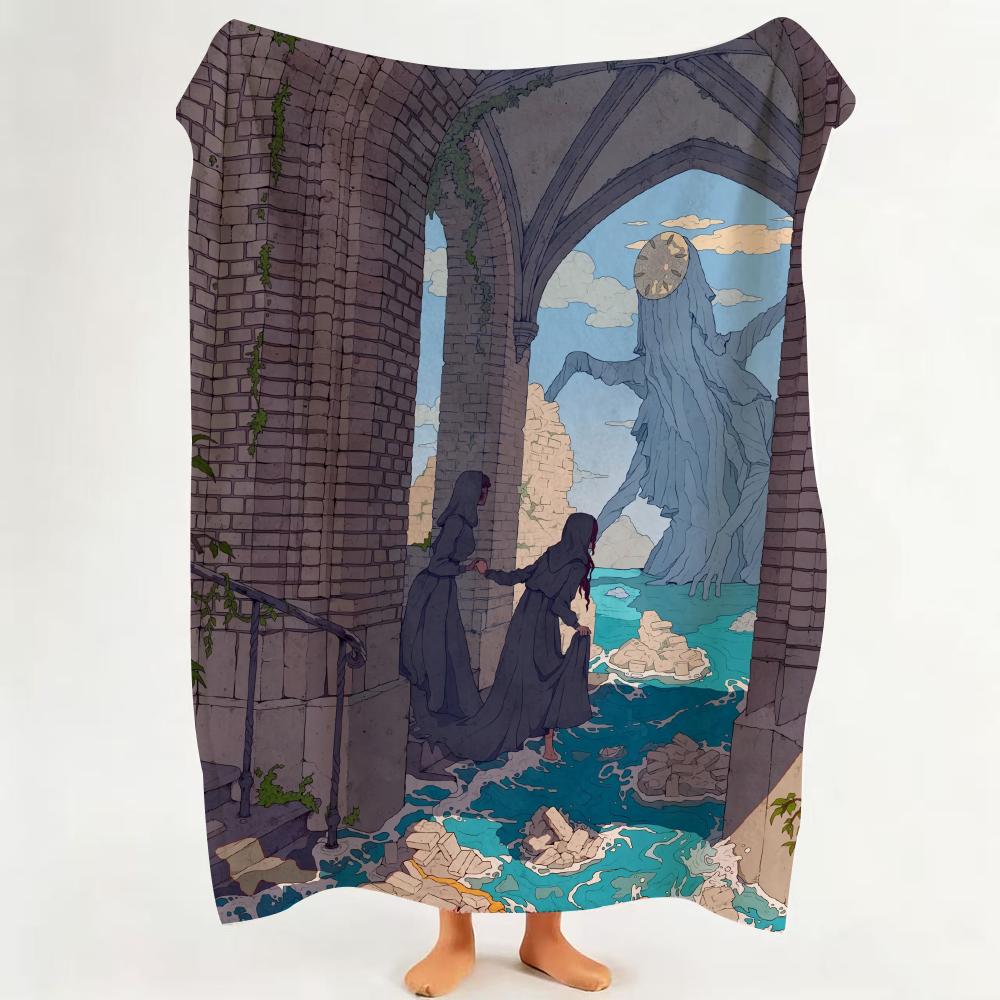 Game P Pathologic Throw Flannel Throw Blanket Suitable for Sofa Living Room Bedroom