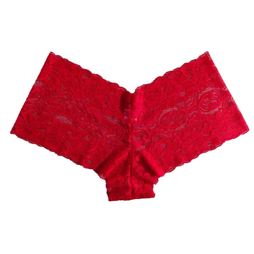G-string Underwear Underpants Panties Ladies Lace See through High rise